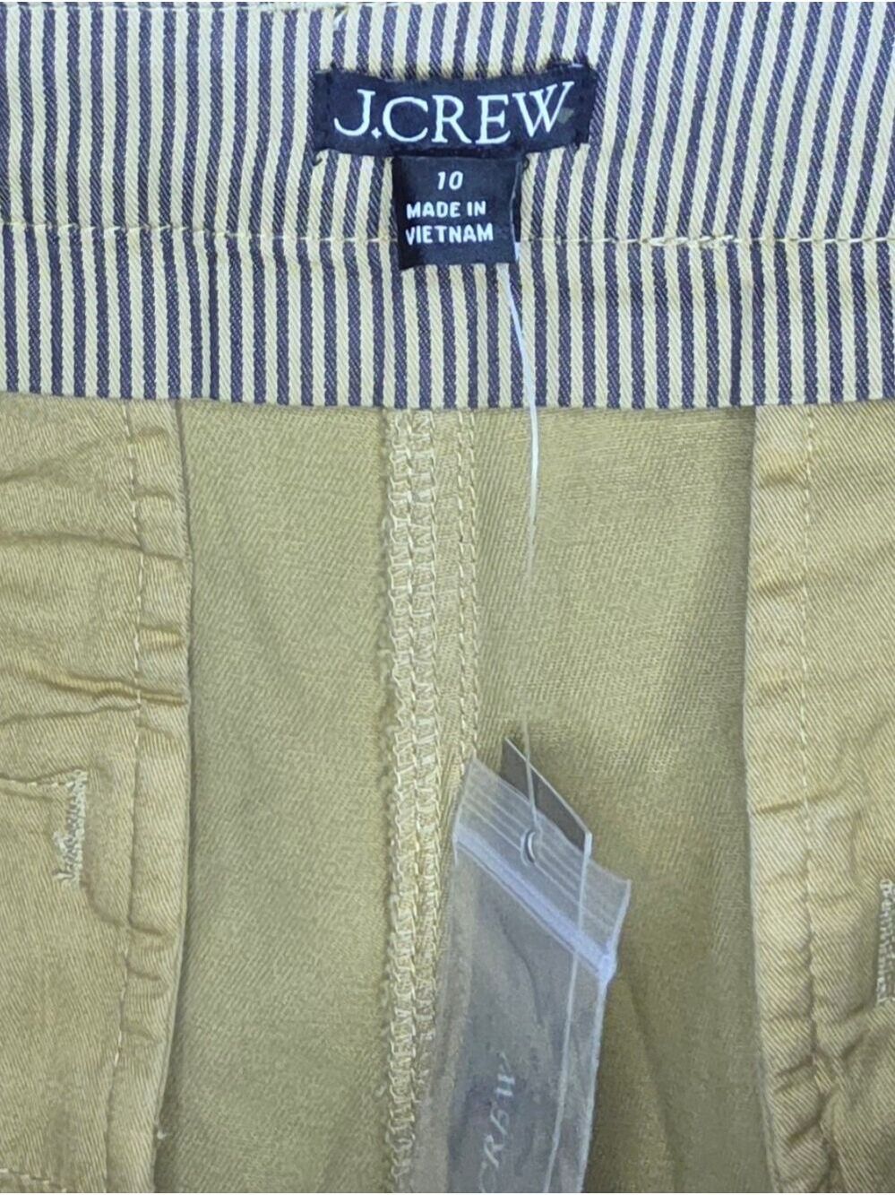 J. Crew Pleated Heritage Chino Shorts Khaki Tan 3" Inseam Classic Americana - Picture 11 of 14